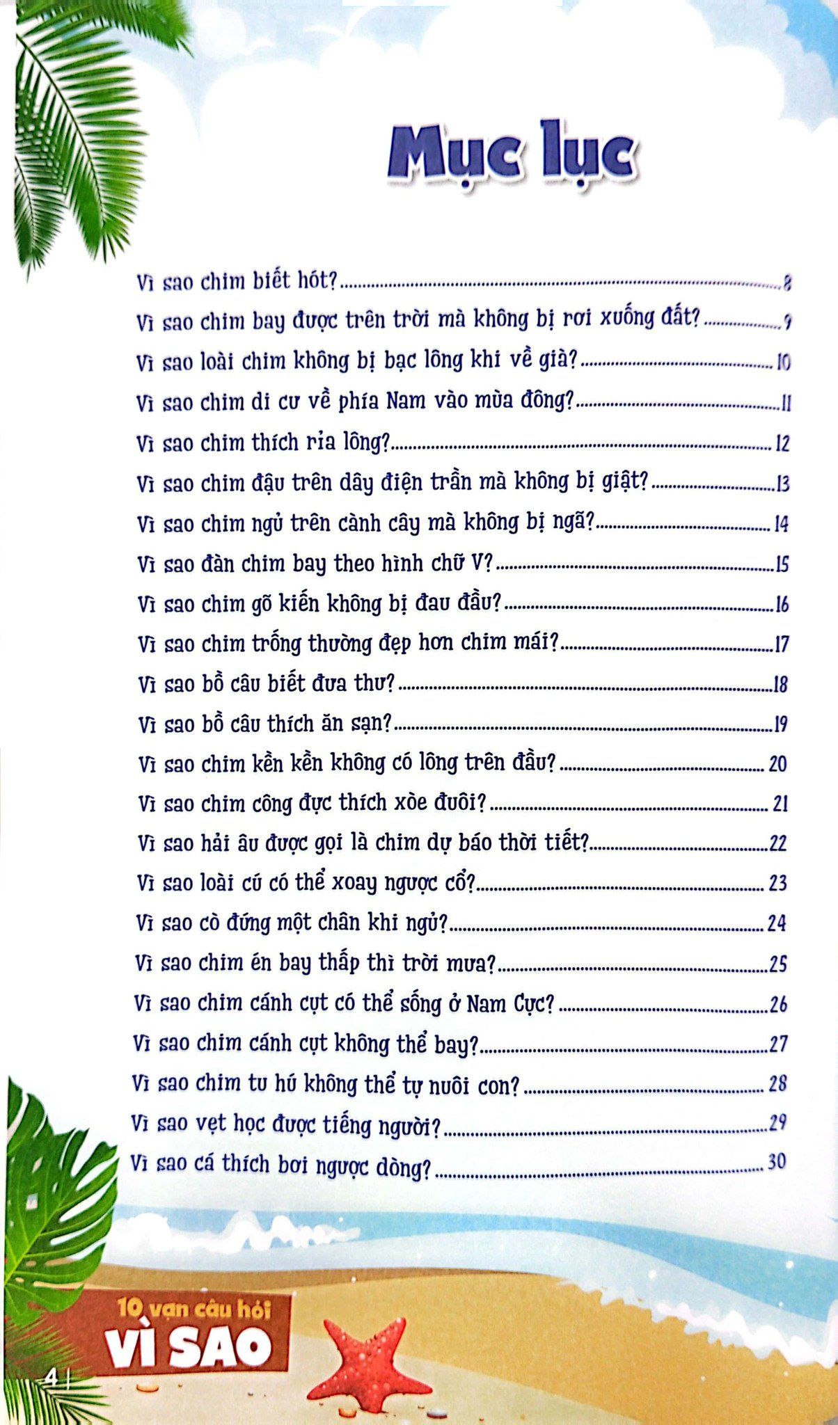  10 Vạn Câu Hỏi Vì Sao? Bí Ẩn Về Loài Chim, Động Vật Dưới Biển Và Đại Dương 