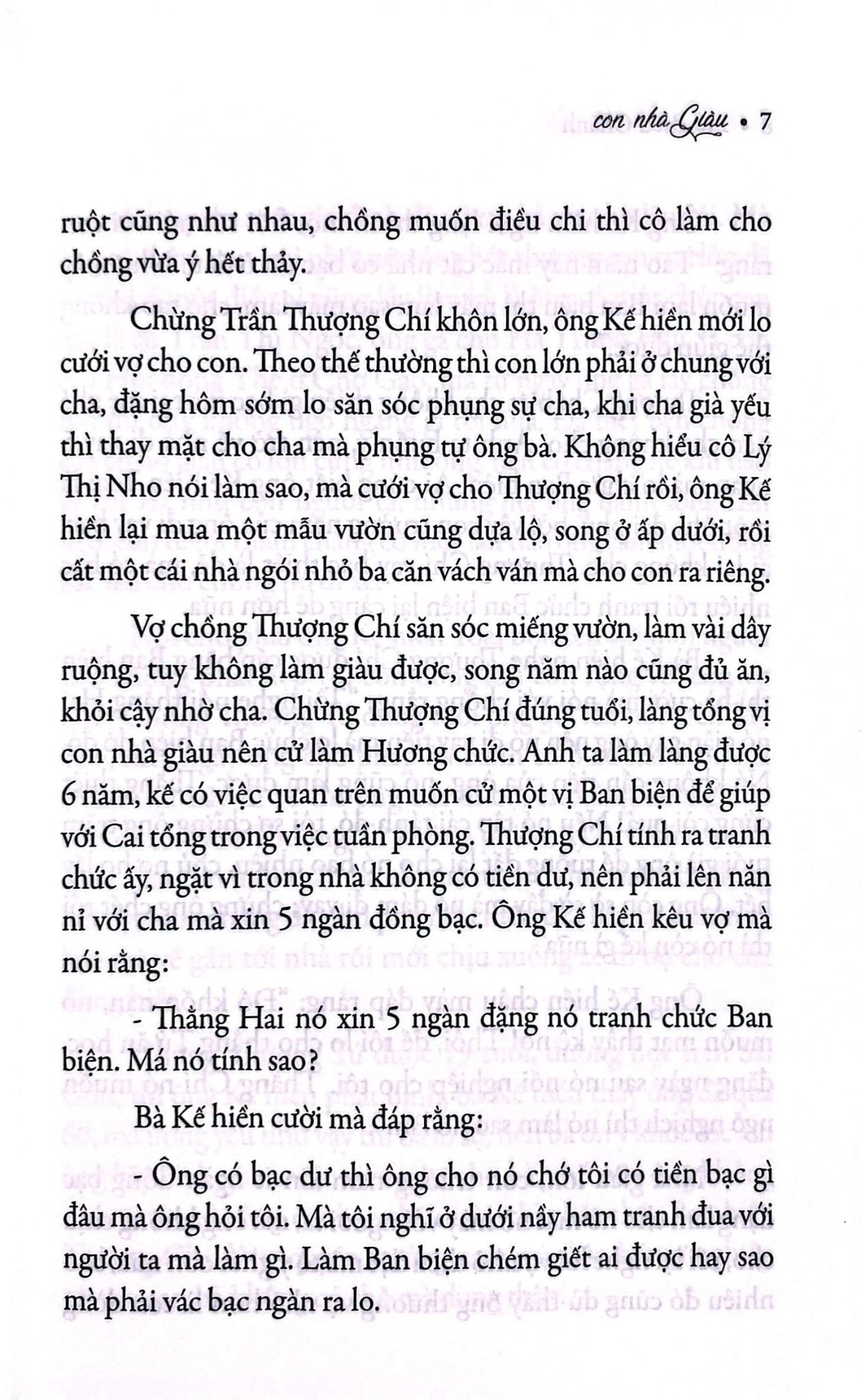  Con Nhà Giàu 