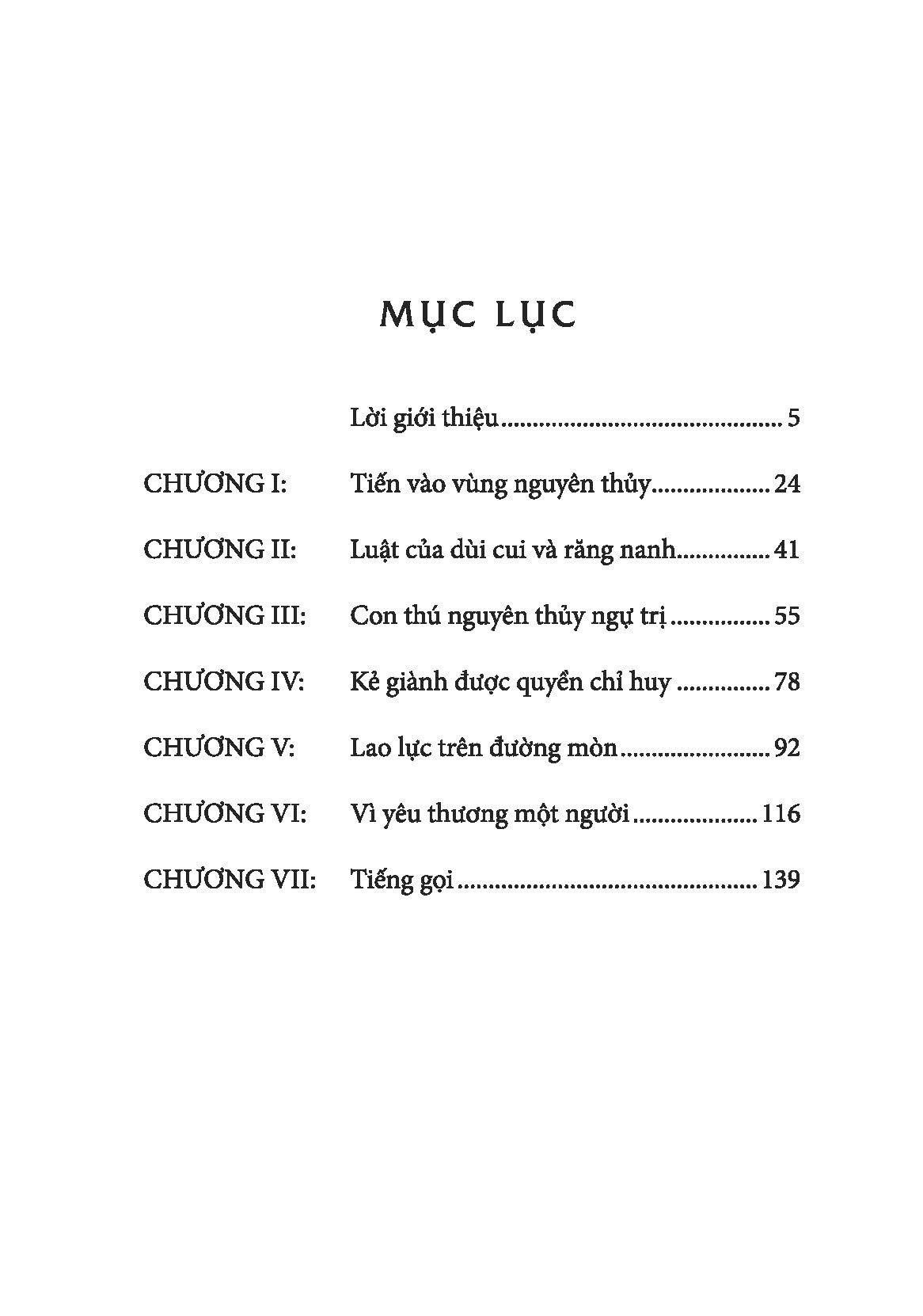  Tiếng Gọi Của Hoang Dã 