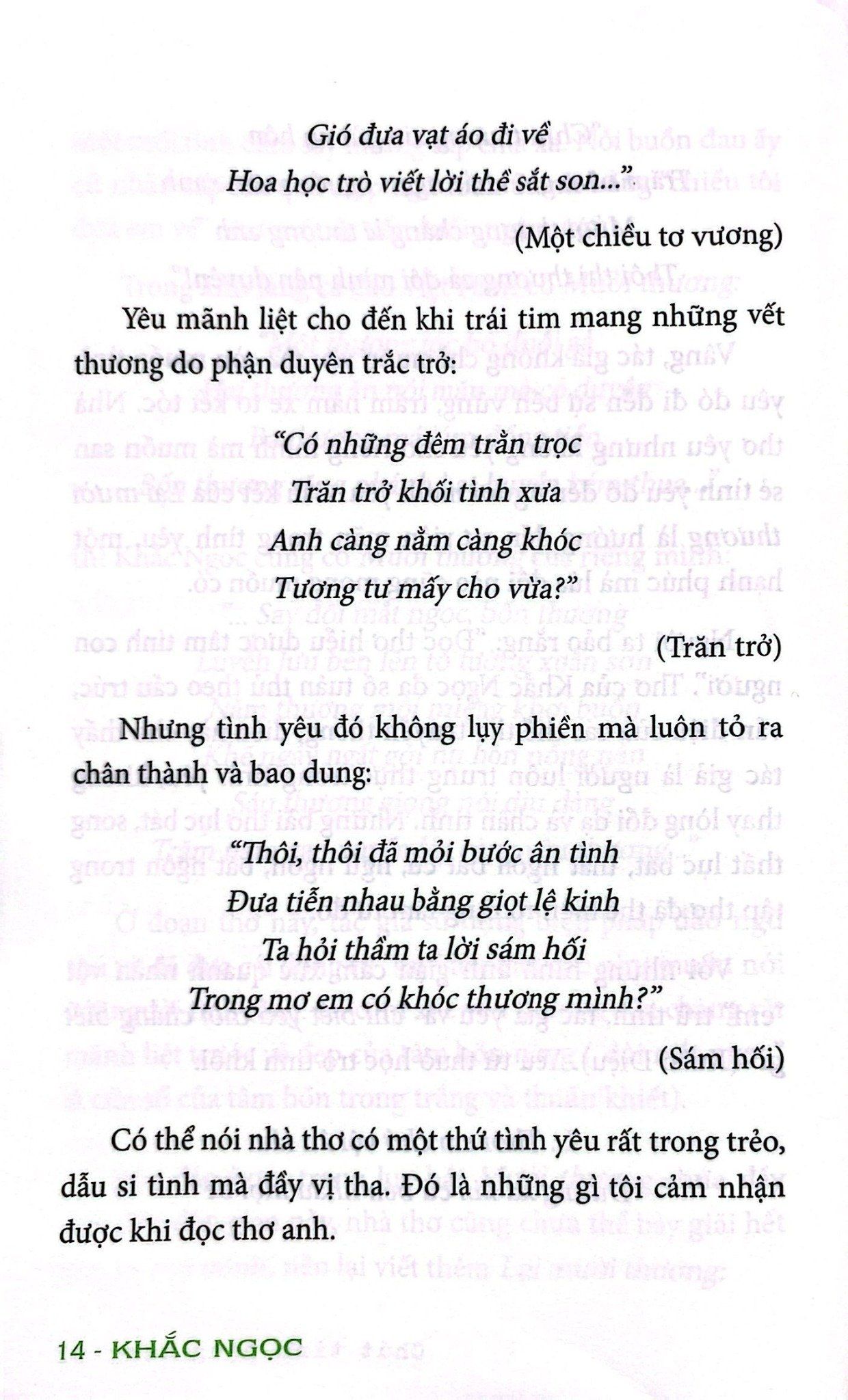  Chút Tình Nặng Mang - Tuyển Tập Thơ 