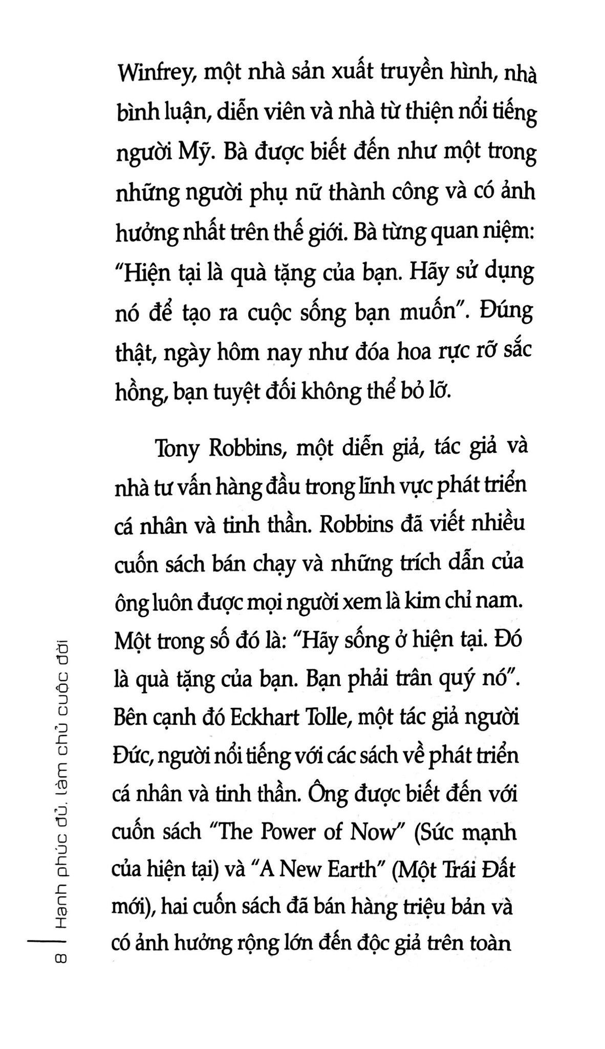 Thế Giới Nội Tâm - Hạnh Phúc Đủ, Làm Chủ Cuộc Đời 