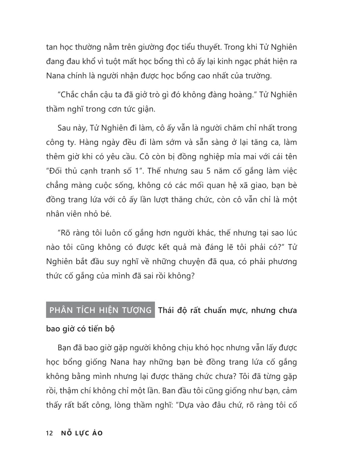  Nỗ Lực Ảo - Không Sợ Không Cố Gắng, Chỉ Sợ Cố Gắng “Giả” 