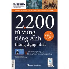  2200 TỪ VỰNG TIẾNG ANH THÔNG DỤNG NHẤT 