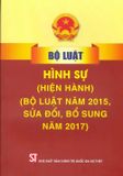  Bộ luật Hình sự (hiện hành) (Bộ luật năm 2015, sửa đổi, bổ sung năm 2017) 