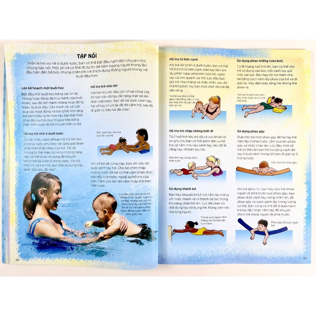  Dạy Trẻ Tập Bơi Và Cách Phòng, Chống Đuối Nước Cho Trẻ Em 