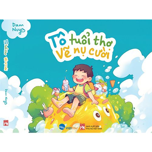 Sách tô màu - Tô tuổi thơ - Vẽ nụ cười 68k - Chính Thông