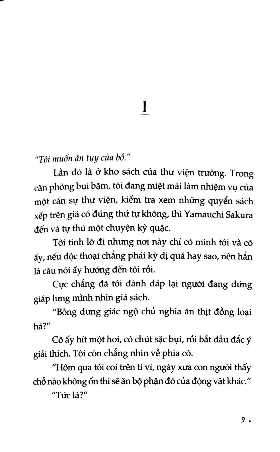  Tớ Muốn Ăn Tụy Của Cậu 
