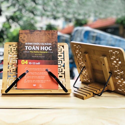  Kệ Đọc Sách Bằng Tre Ép Đa Năng (Họa Tiết Hoa Văn Giao Ngẫu Nhiên) 