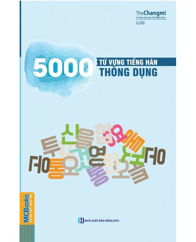  5000 TỪ VỰNG TIẾNG HÀN THÔNG DỤNG 