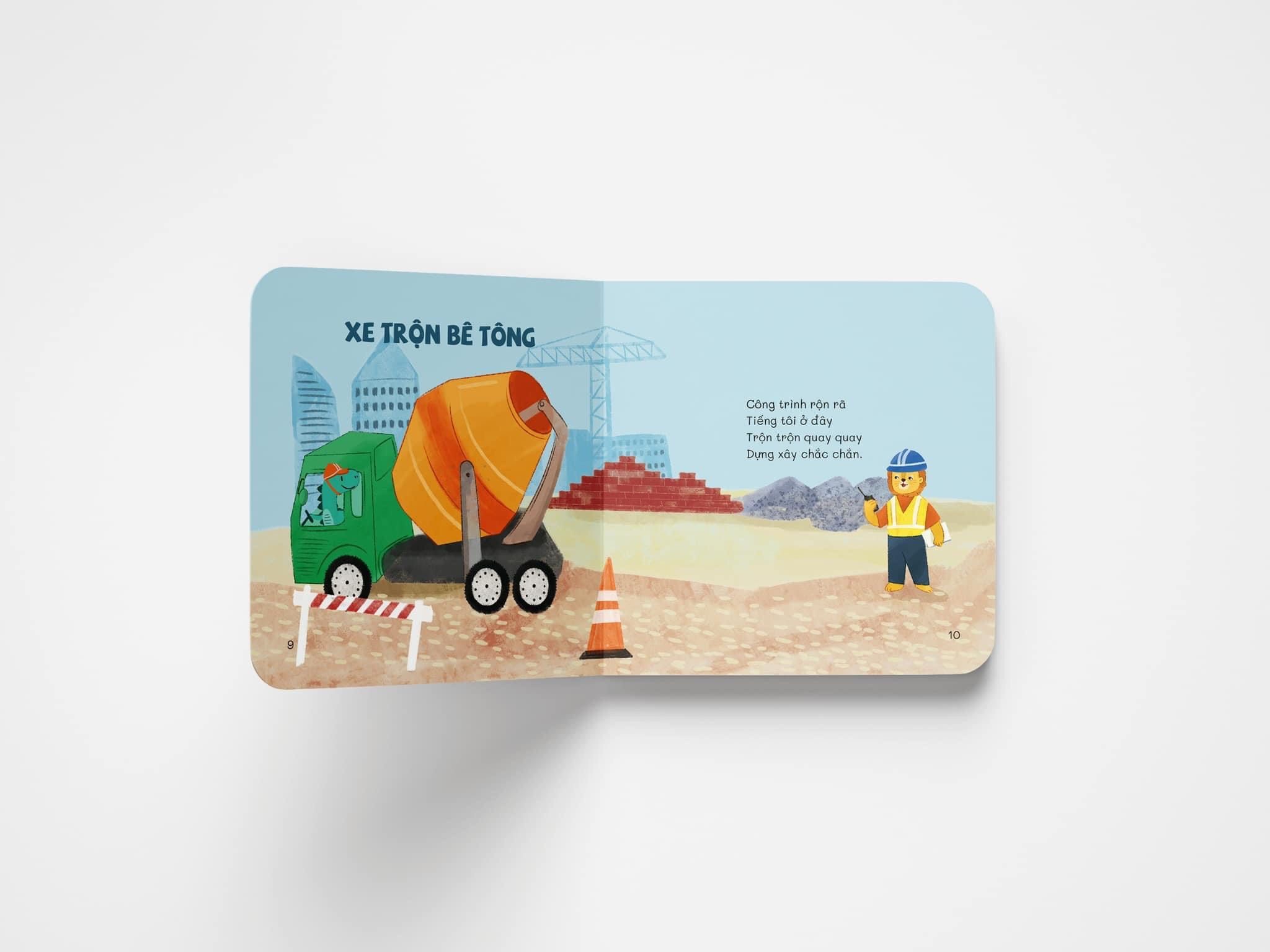  Bé Thích Xe Cộ ( Bộ 3 Cuốn ) 