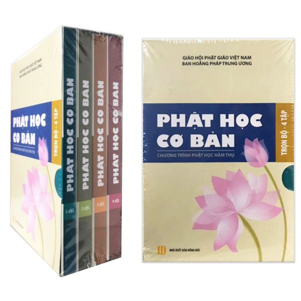  Phật Học Cơ Bản - Chương Trình Phật Học Hàm Thụ (Bộ 4 Tập) 