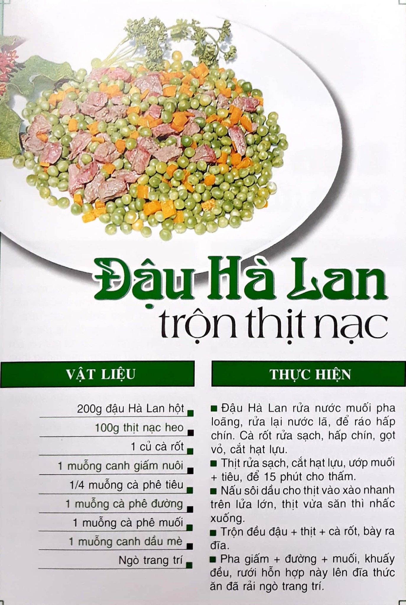  60 Món Ăn Được Ưa Thích - Món Gỏi Trộn 