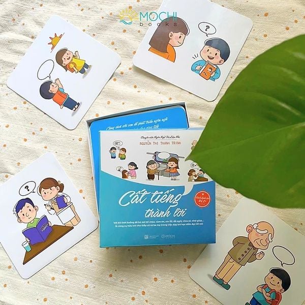 Cất Tiếng Thành Lời - Với 60 Tình Huống Để Bé Nói Lời Chào, Cảm Ơn, Xin Lỗi, Đề Nghị, Chia Sẻ, Nhờ Giúp,... Là Công Cụ Hữu Ích Cho Thầy Cô Và Ba Mẹ Trong Việc Dạy Trẻ Học Diễn Đạt Lời Nói. - Hữu Vi