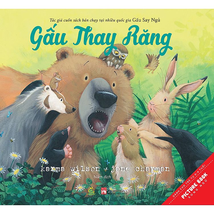  Picture Book Song Ngữ-Gấu Thay Răng 