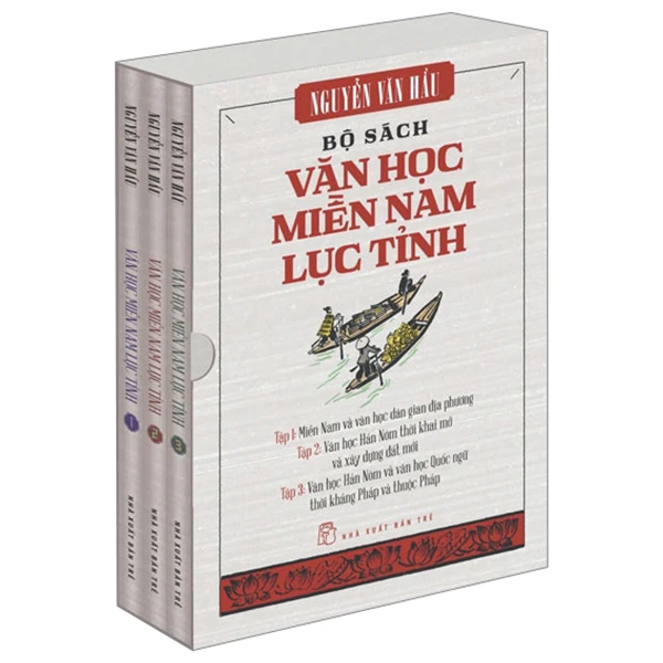 Bộ Sách Văn Học Miền Nam Lục Tỉnh (Hộp 3 Tập 1, 2, 3)