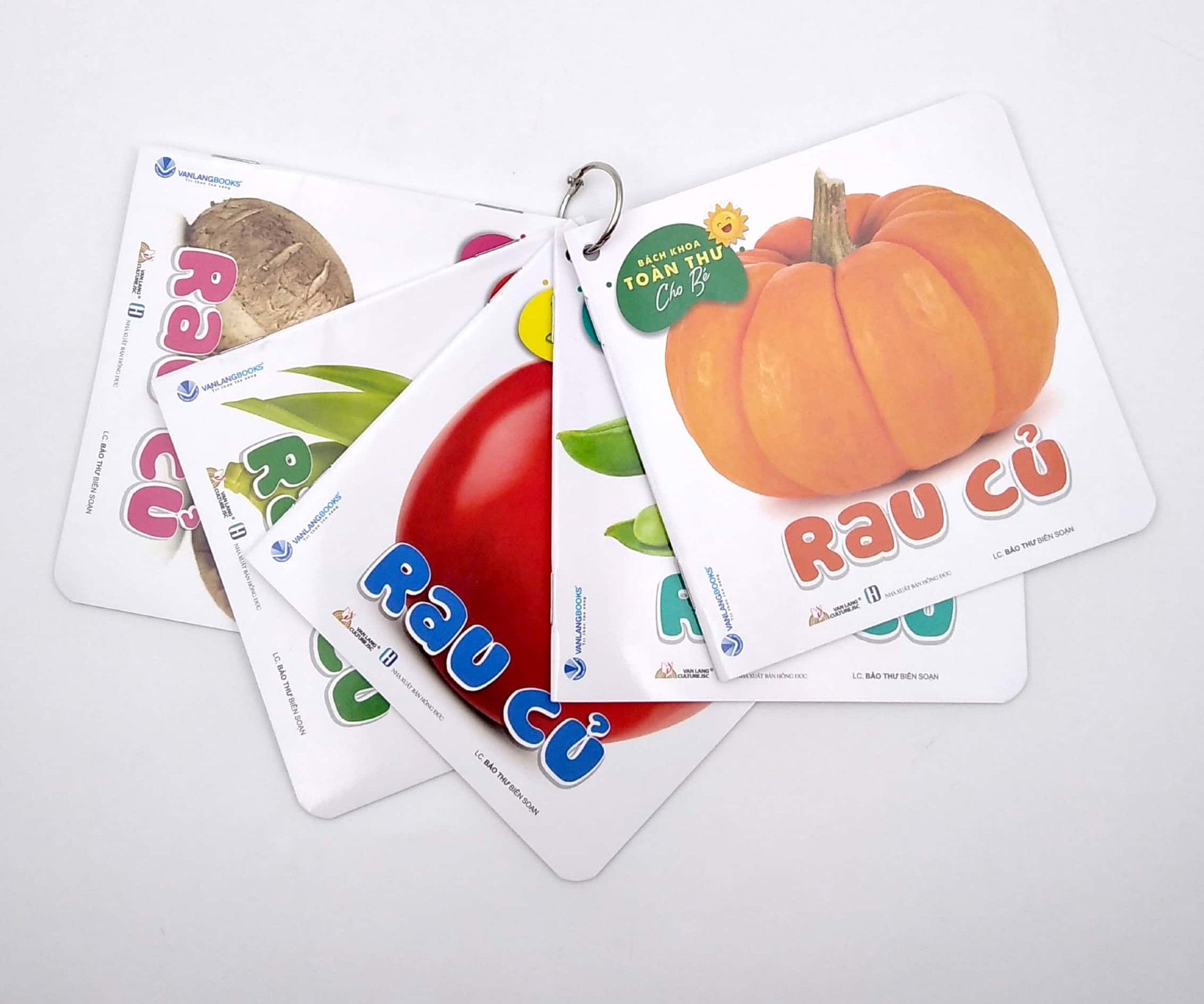  Bách Khoa Toàn Thư Cho Bé - Rau Củ (Bộ 5C) 