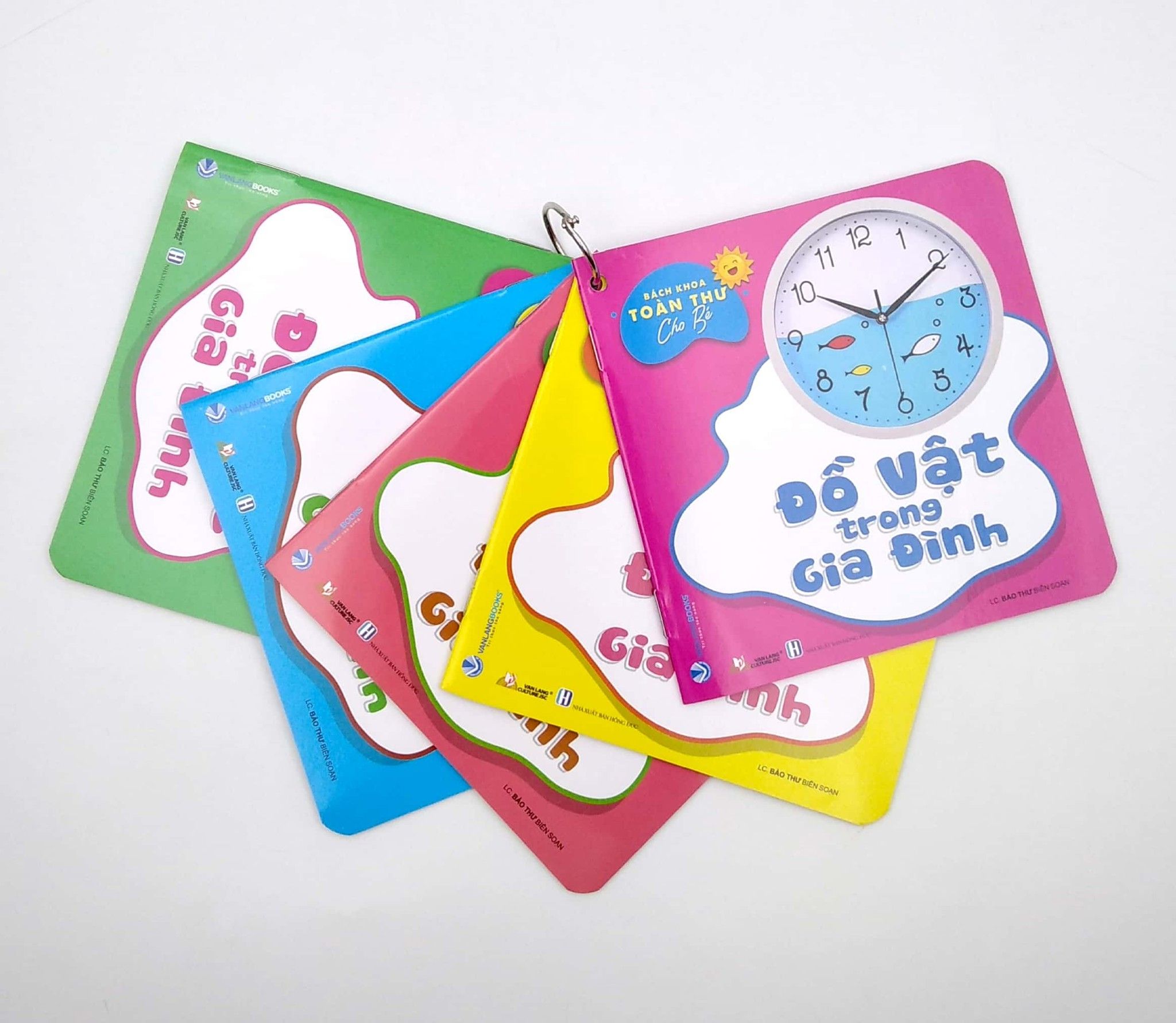  Bách Khoa Toàn Thư Cho Bé - Đồ Vật Trong Gia Đình (Bộ 5 Cuốn) 