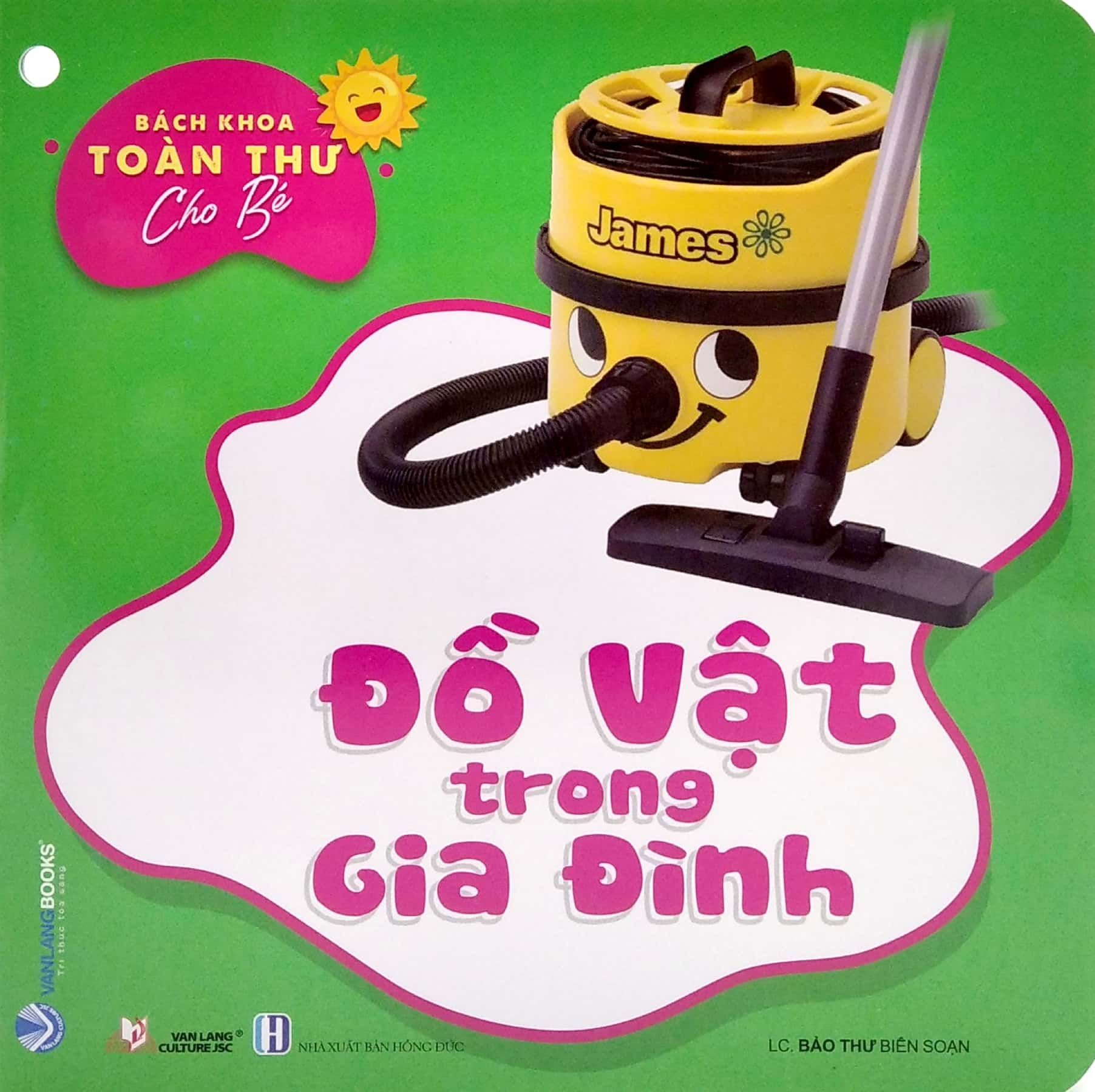  Bách Khoa Toàn Thư Cho Bé - Đồ Vật Trong Gia Đình (Bộ 5 Cuốn) 