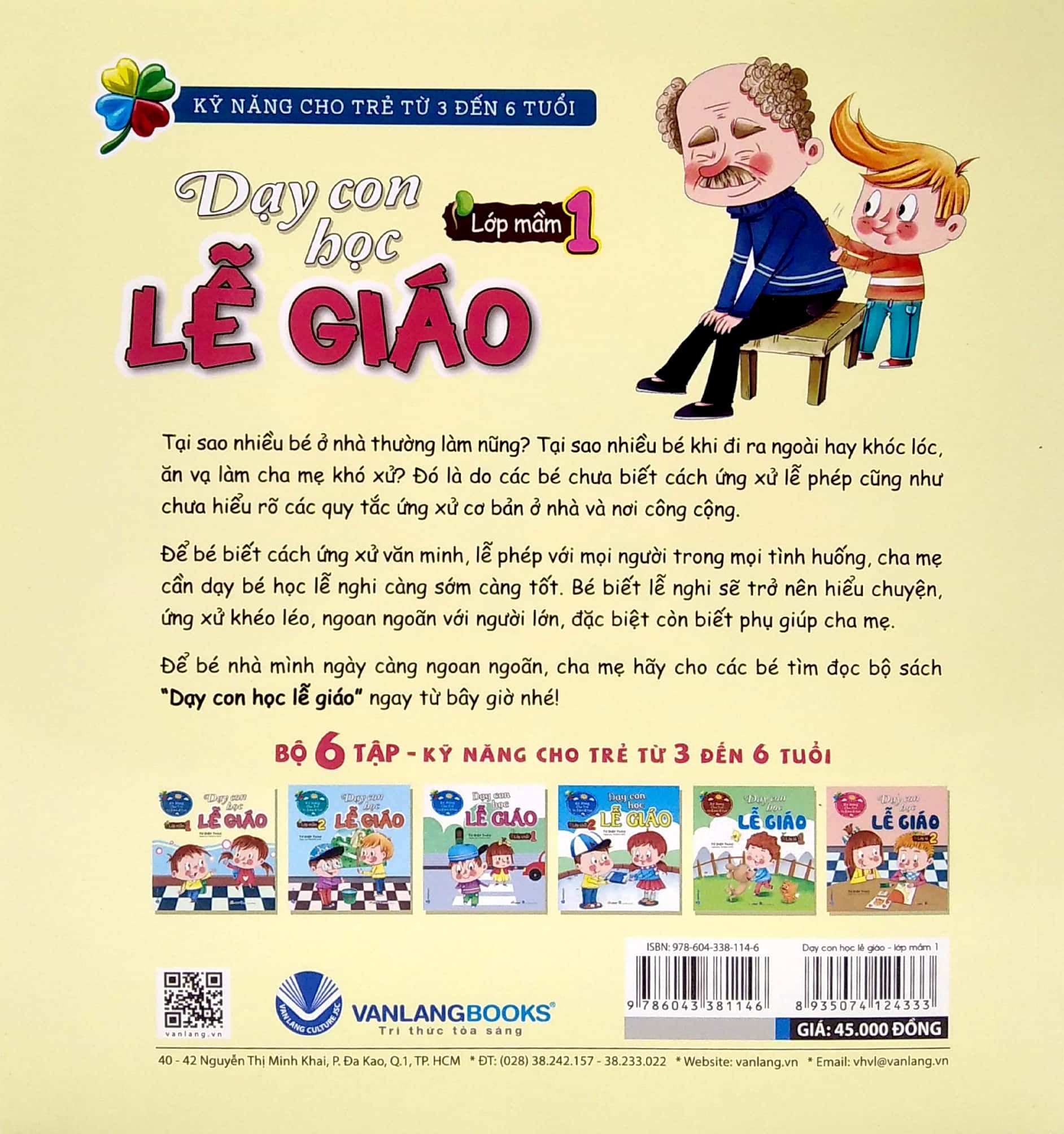  Dạy Con Học Lễ Giáo - Lớp Mầm 1 