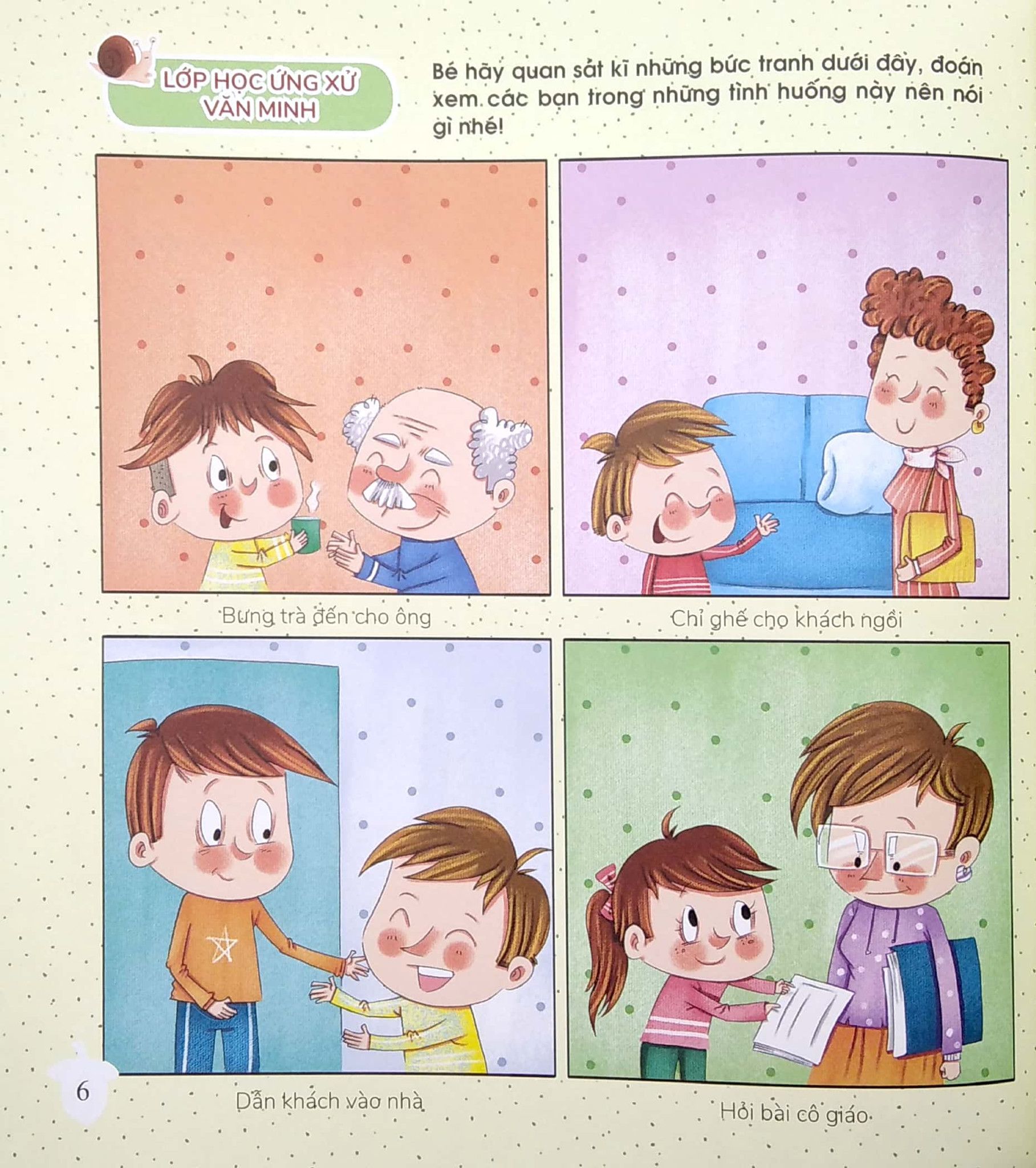  Dạy Con Học Lễ Giáo - Lớp Mầm 1 