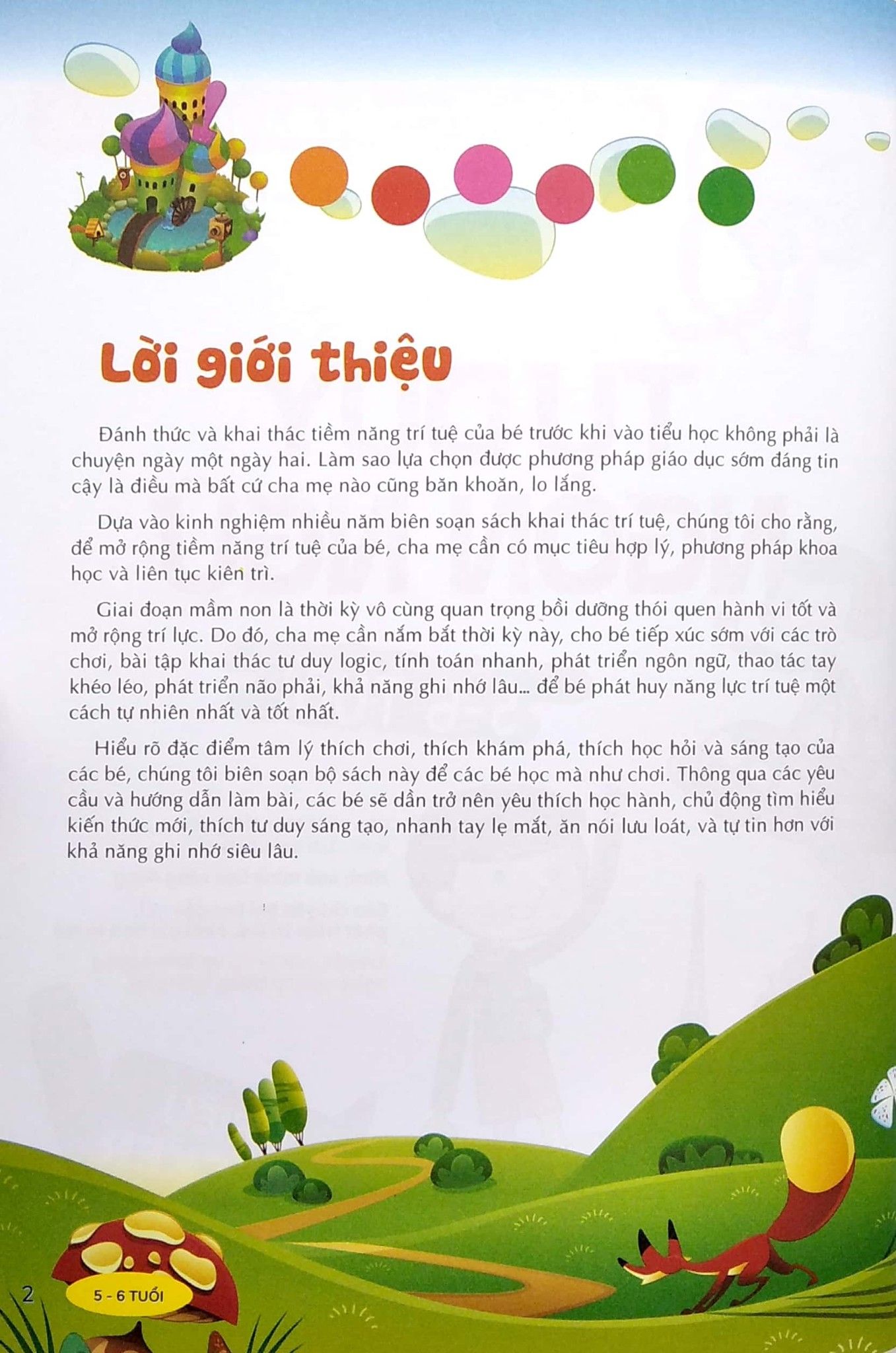  Đánh Thức Tiềm Năng Trí Tuệ - Tư Duy Ngôn Ngữ (5 - 6 Tuổi) 