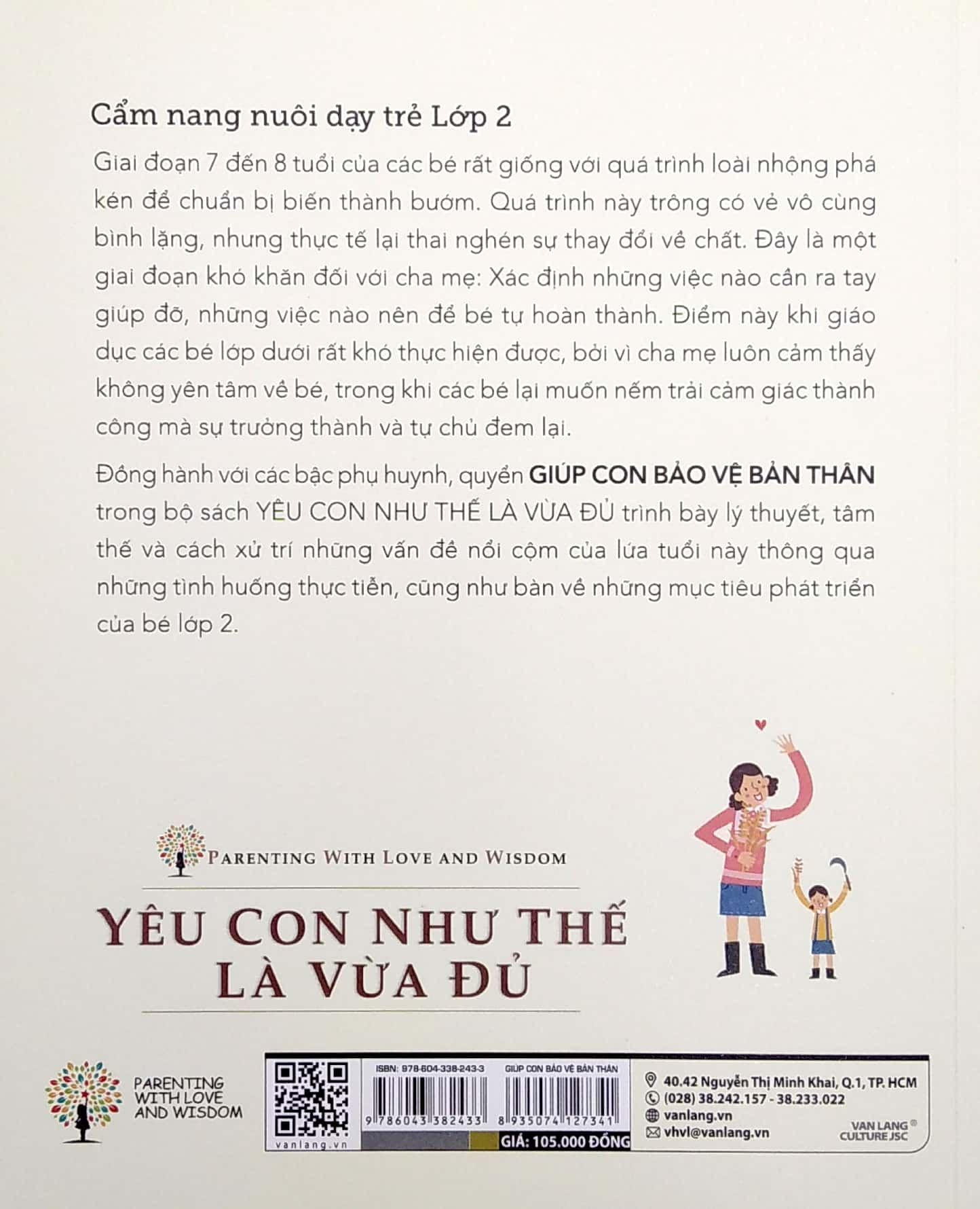  Yêu Con Như Thế Là Vừa Đủ - Giúp Con Bảo Vệ Bản Thân Lớp 2 