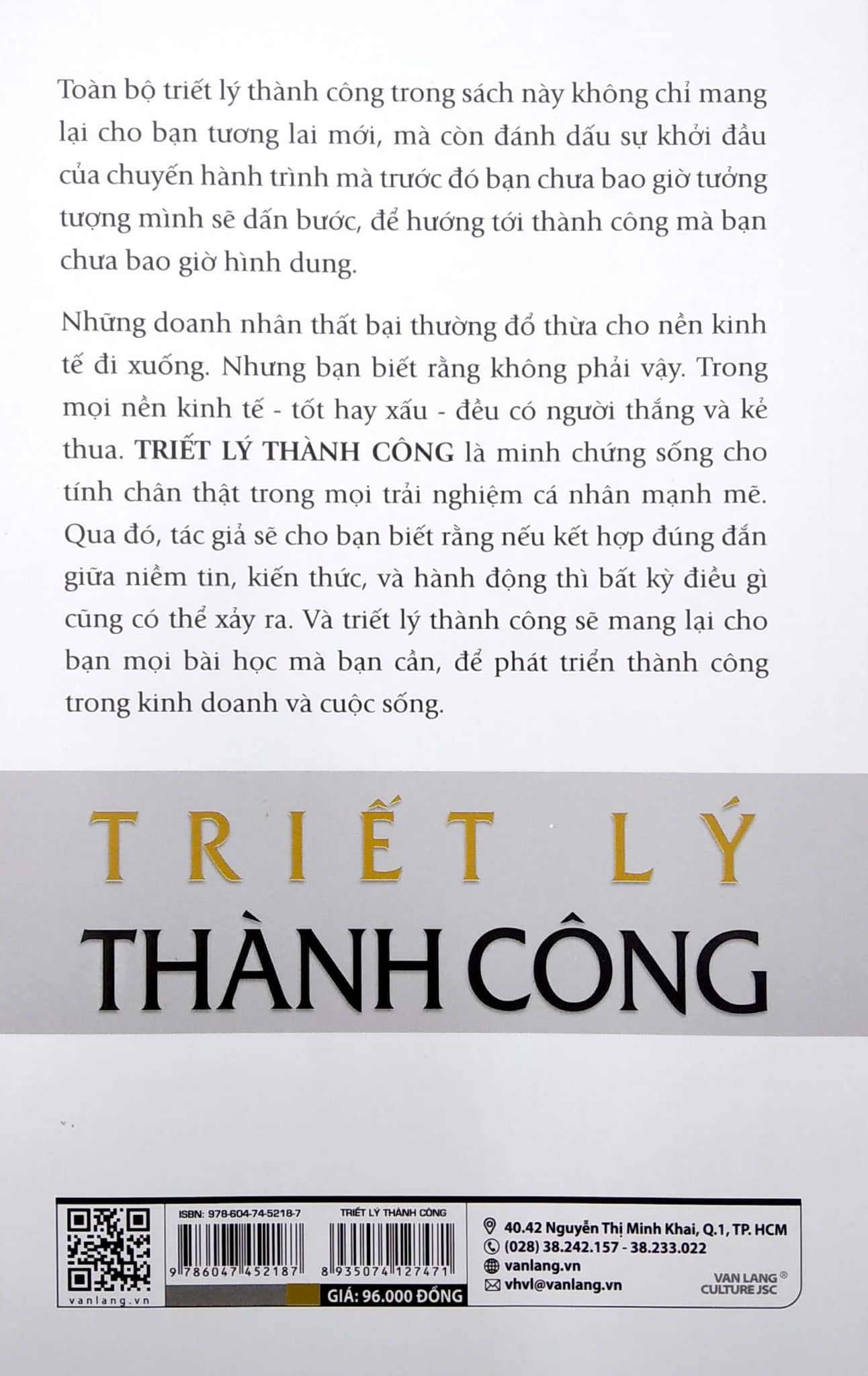  Triết Lý Thành Công 