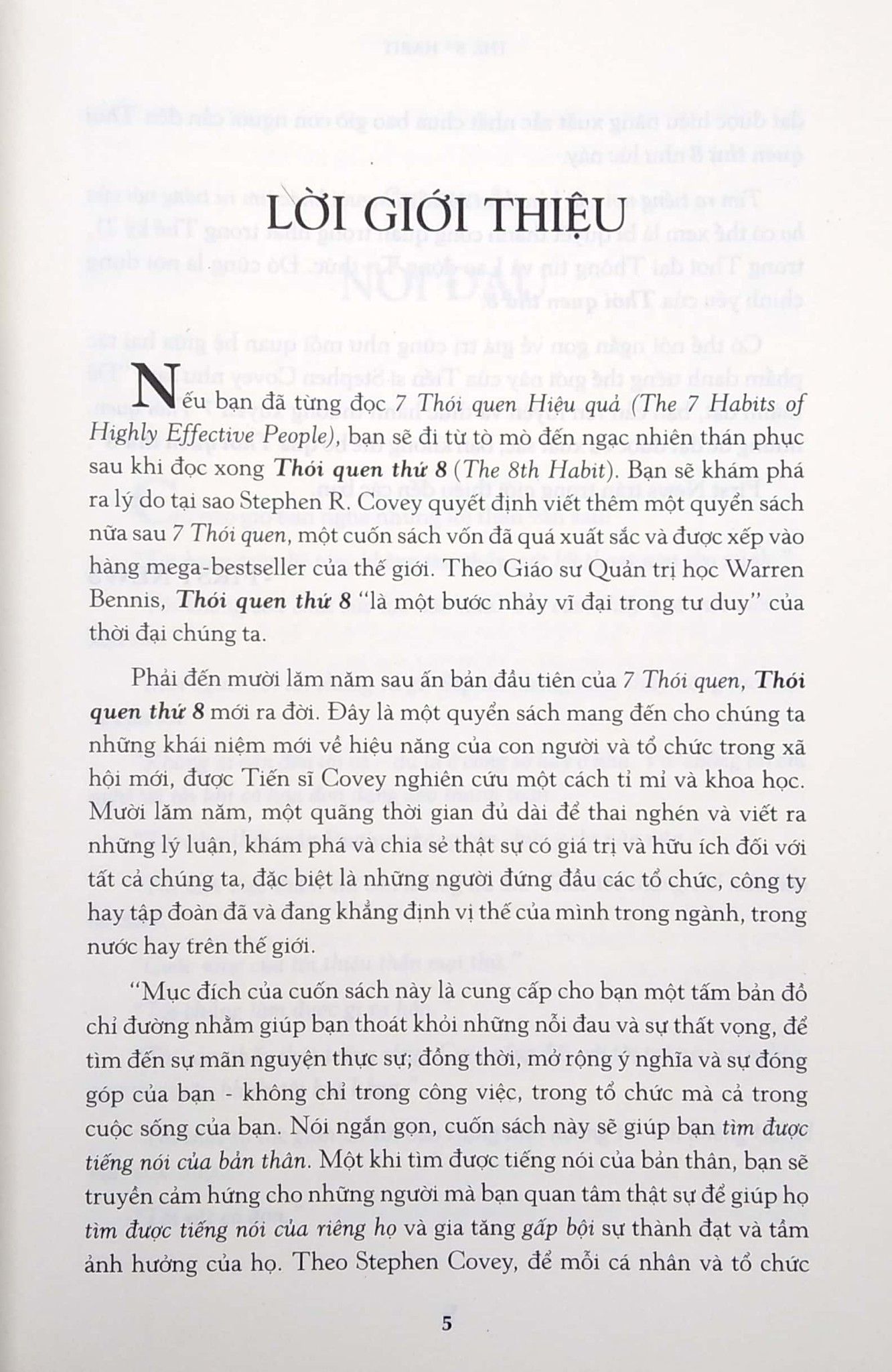  Thói Quen Thứ 8 - Từ Hiệu Quả Đến Vĩ Đại (BC) 