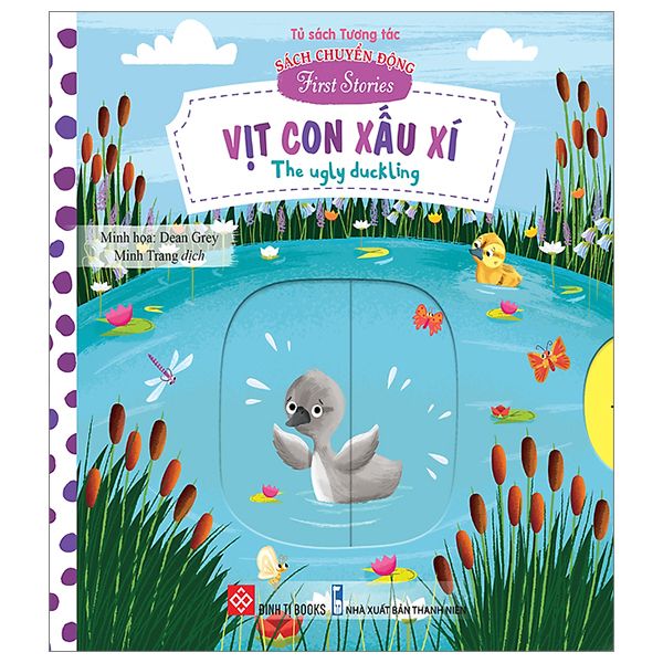  Sách Chuyển Động - First Stories - Vịt Con Xấu Xí - The Ugly Duckling 