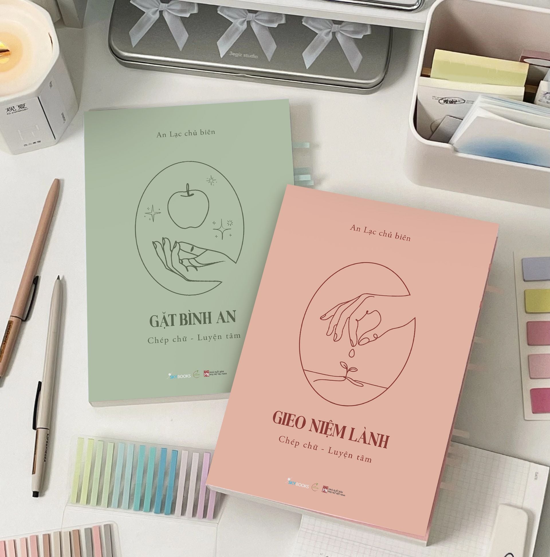  Combo Gieo Niệm Lành – Gặt Bình An (Bộ 2 Cuốn) 