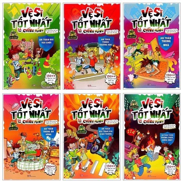 Combo 6 cuốn Vệ sĩ tốt nhất là chính mình - Minh