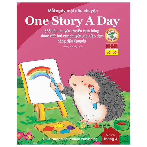 One Story A Day – 365 Câu Chuyện Truyền Cảm
Hứng Và Giáo Dục Nhân Cách [Cuốn 3]. Tặng Kèm File Nghe - HG Books