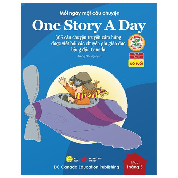 One Story A Day – 365 Câu Chuyện Truyền Cảm
Hứng Và Giáo Dục Nhân Cách [Cuốn 5]. Tặng Kèm File Nghe - HG Books
