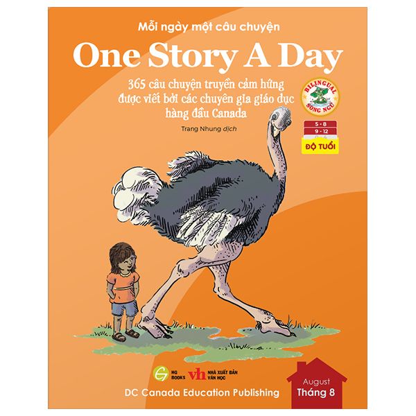 One Story A Day – 365 Câu Chuyện Truyền Cảm
Hứng Và Giáo Dục Nhân Cách [Cuốn 8]. Tặng Kèm File Nghe - HG Books