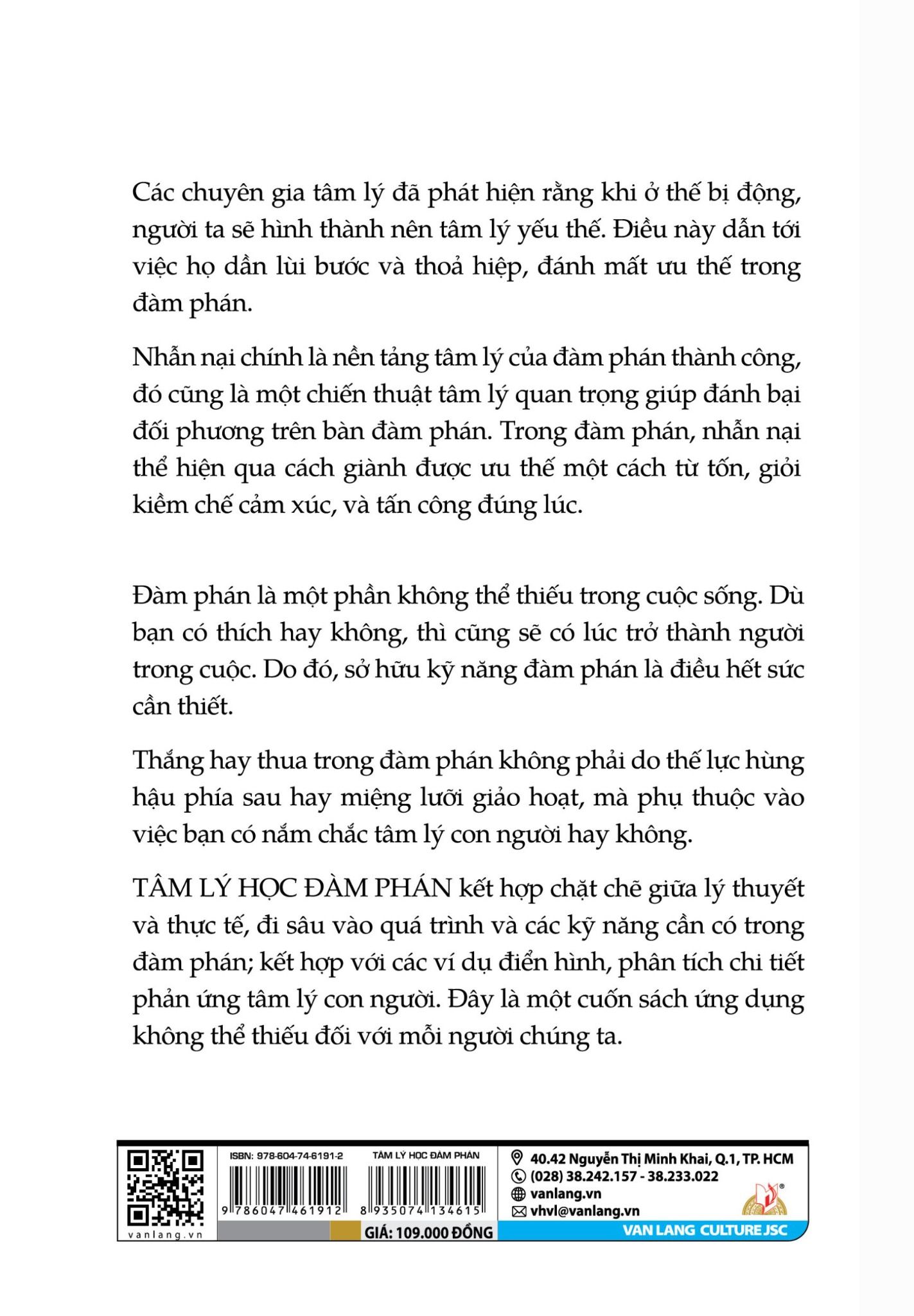  Tâm Lý Học Đàm Phán 