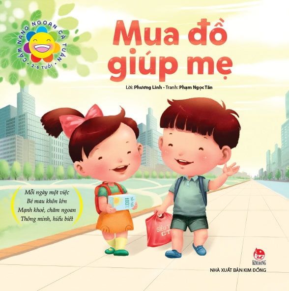 Cẩm Nang Ngoan Cả Tuần - Mua Đồ Giúp Mẹ (2-6 Tuổi) - Cẩm Tú