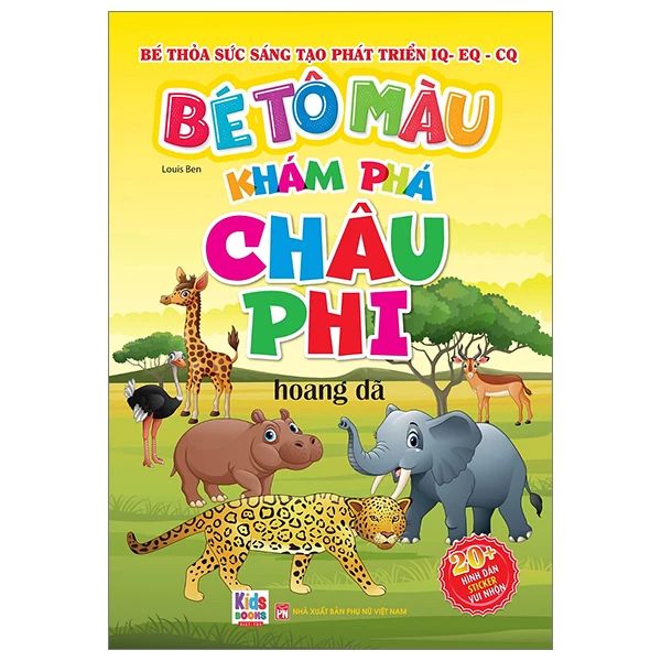  Bé Tô Màu - Khám Phá Châu Phi Hoang Dã 