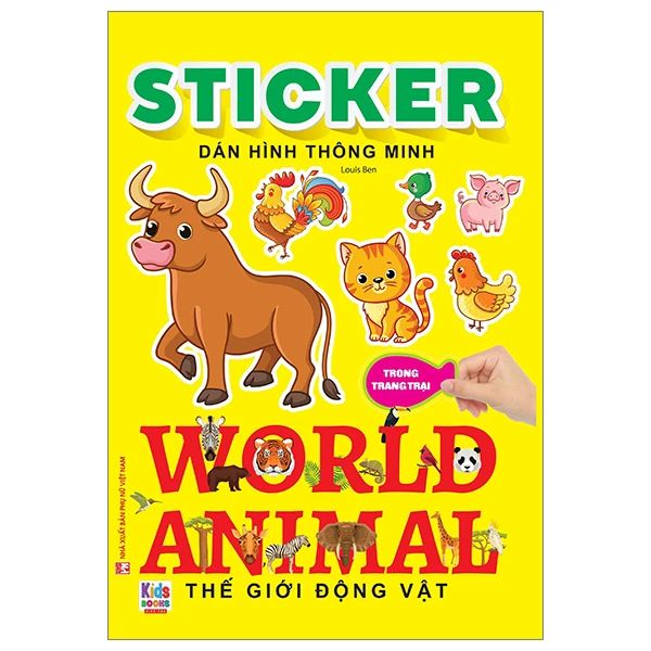  Sticker - Thế Giới Động Vật - Trong Trang Trại 