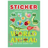  Sticker - Thế Giới Động Vật - Côn Trùng Bò Sát Lưỡng Cư 