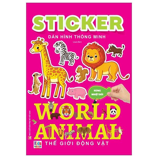  Sticker - Thế Giới Động Vật - Rừng Nhiệt Đới 