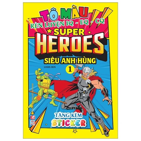 Tô Màu - Supper Heroes Siêu Anh Hùng 1