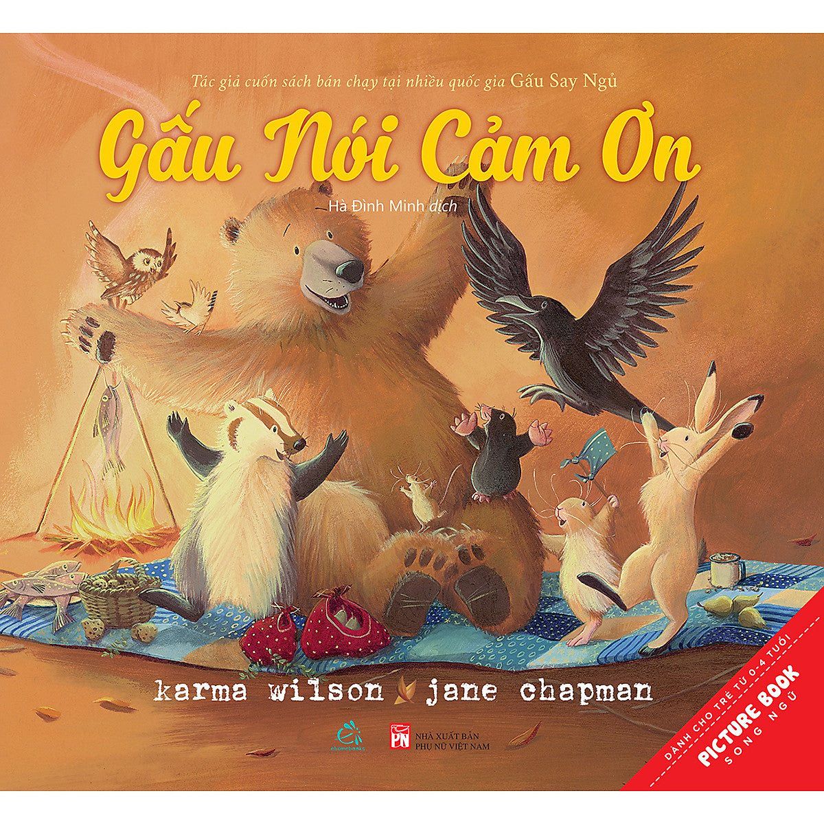  Gấu Nói Lời Cảm Ơn 