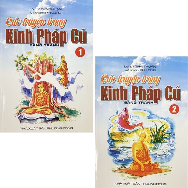  Các Truyện Trong Kinh Pháp Cú - Bộ 2 Tập (Bằng Tranh) 