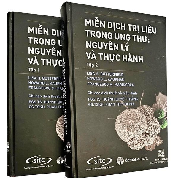Miễn dịch trị liệu trong ung thư: Nguyên lý và thực hành (Trọn Bộ 2 tập) - Nguyên Nguyên