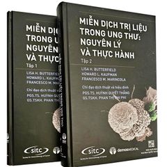  Miễn dịch trị liệu trong ung thư: Nguyên lý và thực hành (Trọn  Bộ 2 tập) 