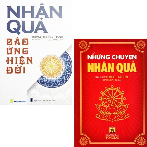 Bộ 2 Cuốn Sách Những Chuyện Nhân Quả: Những Chuyện Nhân Quả + Nhân Quả Báo Ứng Hiện Đời - Chính Thông
