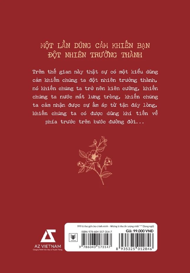  Tập 2_999 Lá Thư Gửi Cho Chính Mình - Những Lá Thư Ấn Tượng Nhất (Song Ngữ) 