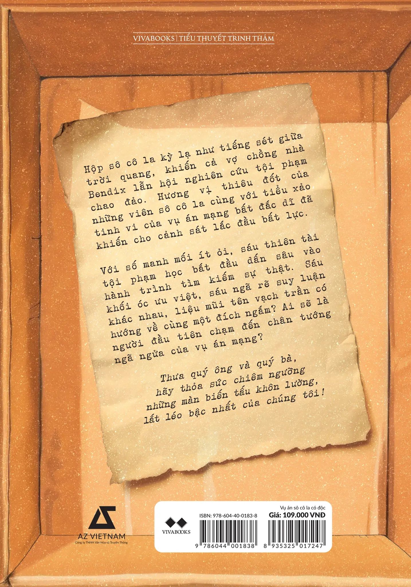  Vụ Án Sô Cô La Có Độc 