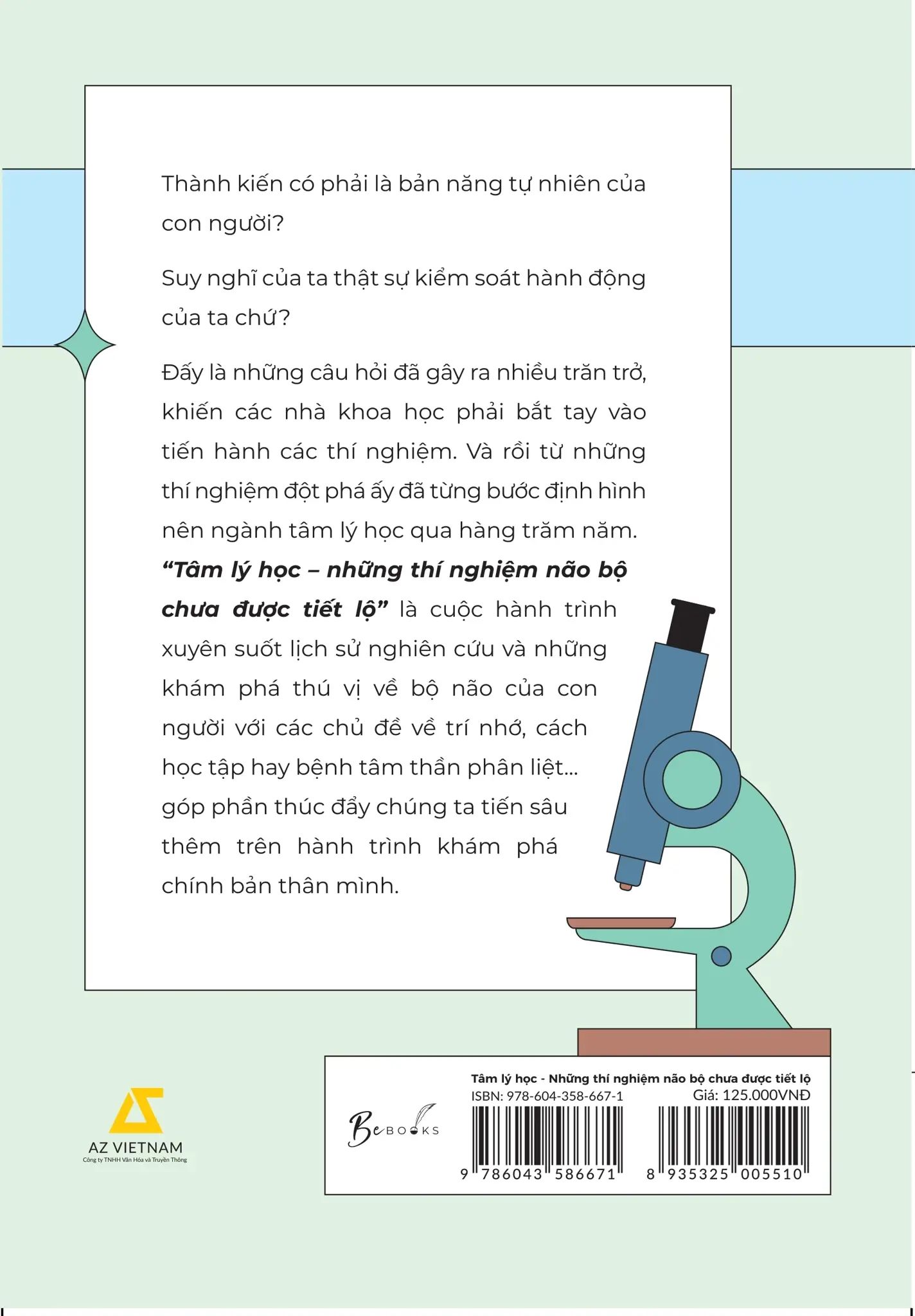  Tâm Lý Học - Những Thí Nghiệm Não Bộ Chưa Được Tiết Lộ 