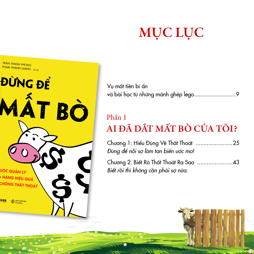  Đừng Để Mất Bò - 7 Bước Quản Lý Cửa Hàng Hiệu Quả Và Chống Thất Thoát 